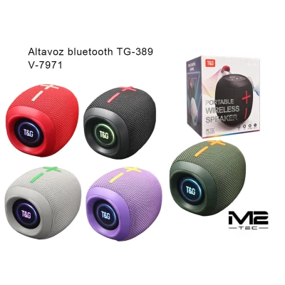 Caixa de som portátil sem fio, Bluetooth 5.3, potência de 8W, TWS, bateria de 1000mAh...