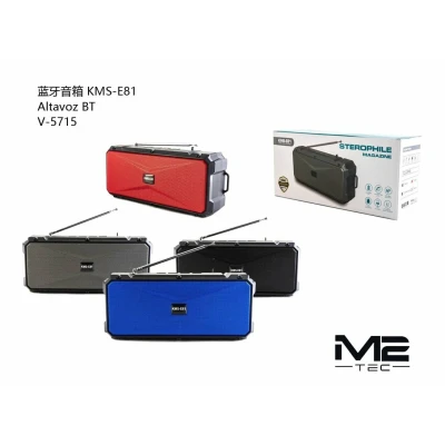 Portable Wireless Speaker, Bluetooth 5, 5Wx2 power, 1200mAh, Kms...