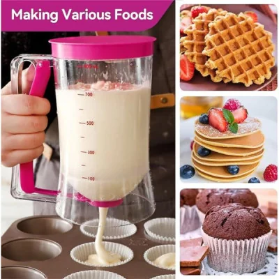 Jarra Dispensadora de Masa 900ml - Control y Precisión