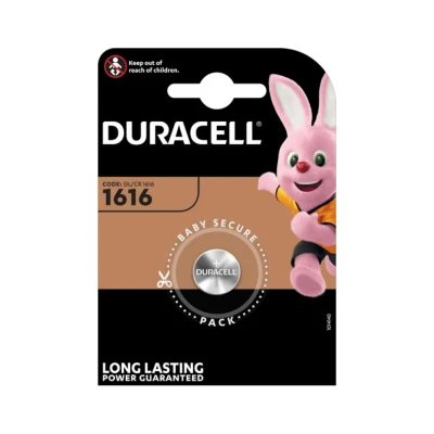 Pila Duracell 1616 Litio - Pack Seguridad Baby Secure