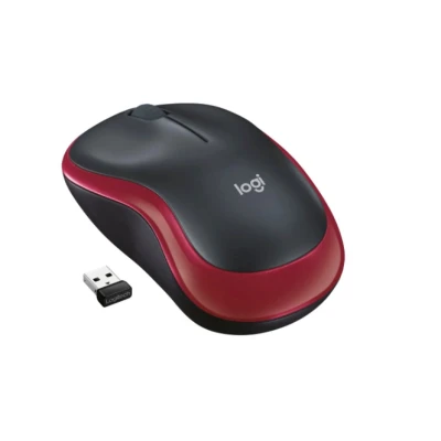 Mouse sem fio Logitech M185 vermelho - Atacado | M2TEC Wholesaler