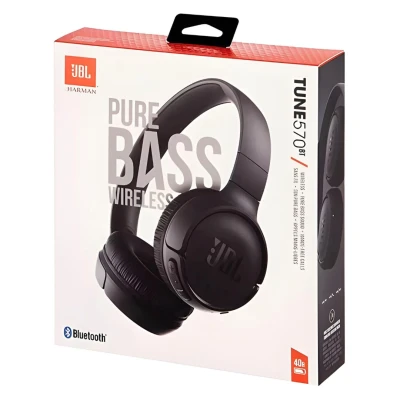 Fones de ouvido Bluetooth JBL 570 no atacado | Atacadista M2TEC