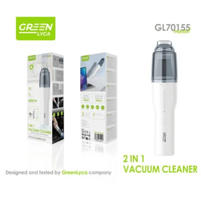 Aspiradora de Mano Portable GL70155 6000Pa | Green Lyca
