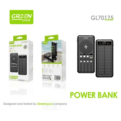 Batterie externe solaire à charge rapide 10 000 mAh en gros | M...