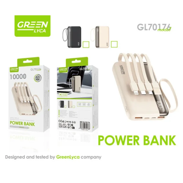 10000mAh 22.5W Fast Charging External Battery