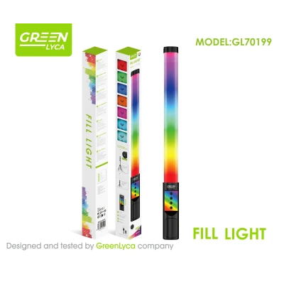 Varita Luz LED RGB Green Lyca GL70199 - Batería 1800mAh