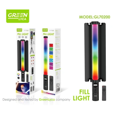 Baguette lumineuse LED RGB professionnelle pour vidéo en gros | M2TEC Mai...