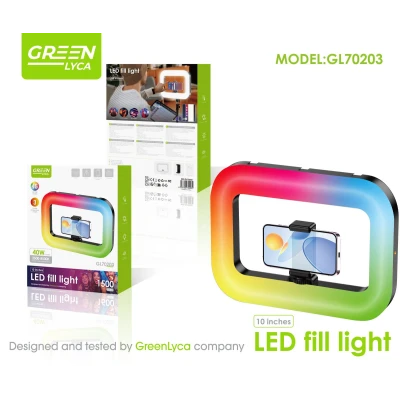 RGB Ring Light with Tripod and Mobile Phone Holder Wholesale | M2TE...