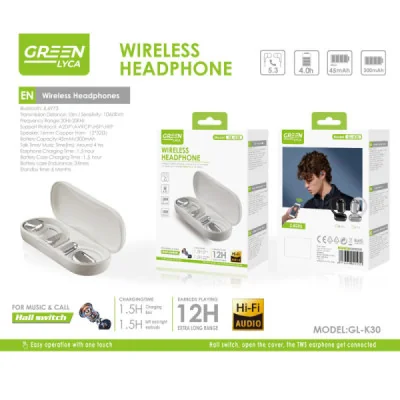 Casque sans fil GL-K30 en gros | M2TEC, grossiste