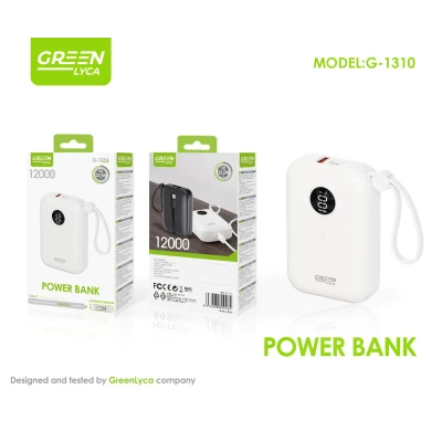 Batterie externe à charge rapide 12 000 mAh 22,5 W PD (Power Delivery)…