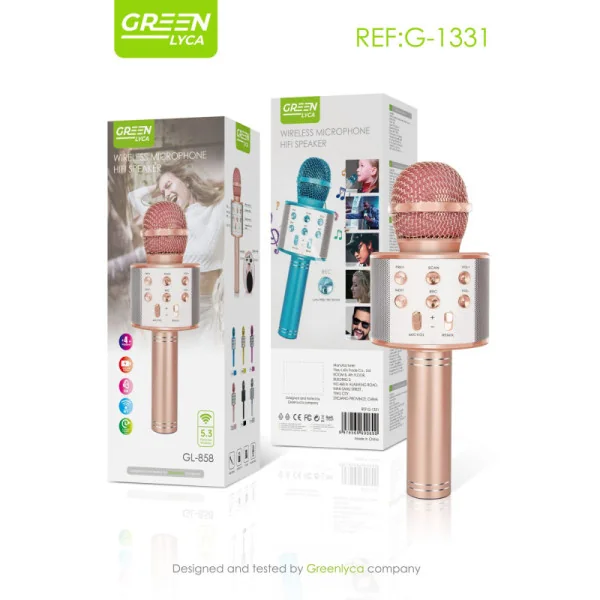 Micrófono Inalámbrico Karaoke GL-858