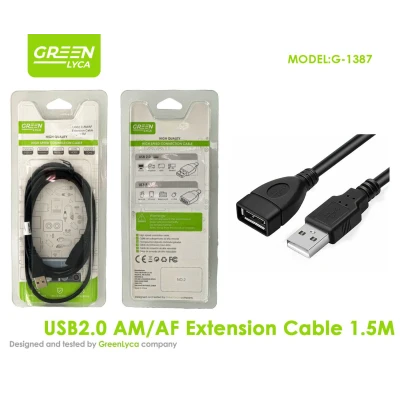 Câble d'extension USB 2.0 mâle/femelle (A/A) - 1,5 mètre par mètre...