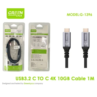 Cabo USB-C para USB-C 3.2 Gen 2 (10 Gbps, 4K), 1 metro - Atacado | ...