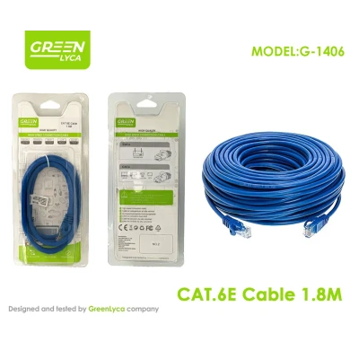 Cable Ethernet CAT 6E 1.8m GreenLyca G-1406