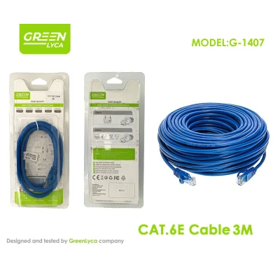 Câble réseau Ethernet CAT 6E de 3 mètres en gros | M2TEC Vente en gros...