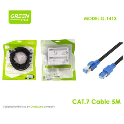 Câble réseau Ethernet Cat.7 - 5 mètres (5 m) Vente en gros | M2TEC Ma...