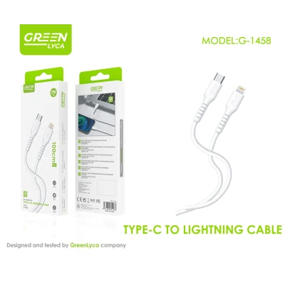 Câble USB-C vers Lightning de 100 cm, 3 A - Charge et synchronisation rapides...