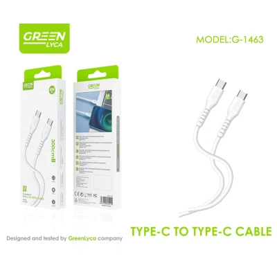 Cabo USB-C para USB-C 5A de 300 cm no atacado | M2TEC Atacado