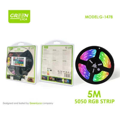 Bandes LED RGB 5050 de 5 mètres en gros | M2TEC Vente en gros