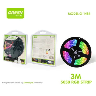 3-meter RGB 5050 LED strip with 3M adhesive wholesale | M2TEC ...