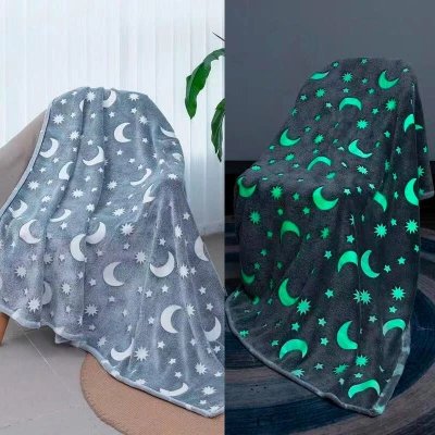 Couverture phosphorescente grise, 127 cm x 152 cm, vente en gros...