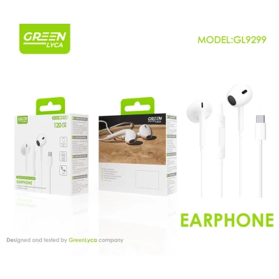 Wholesale Lightning to USB-C (Type-C) Wired Headphones | M2T...