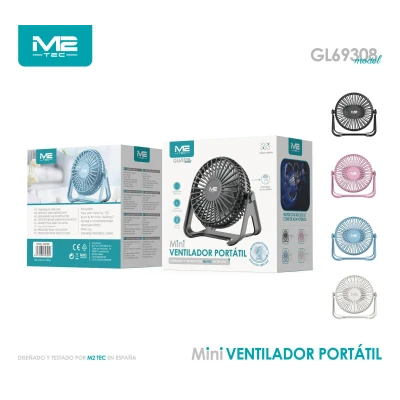 Ventilateur portable miniature en gros | M2TEC Grossiste