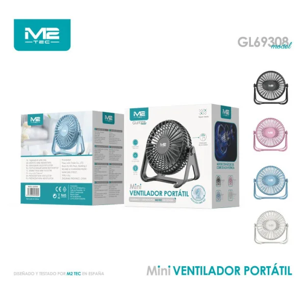 Mini Ventilador Portátil