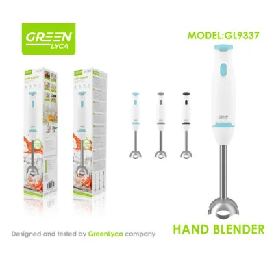 Batidora de Mano GreenLyca GL9337 400W Motor Cobre