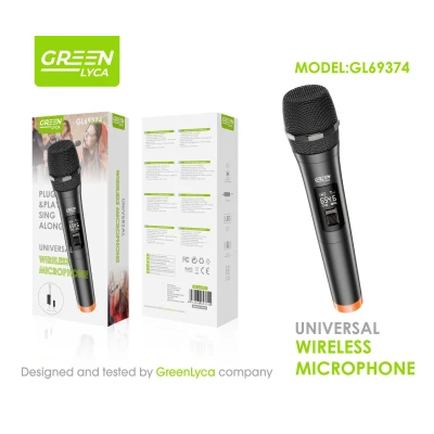 Micrófono Inalámbrico Universal Green Lyca GL69374 | Mayorista