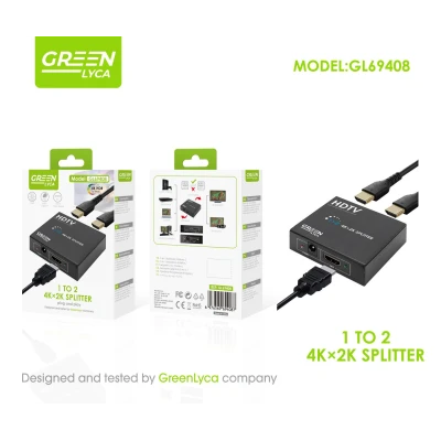 Splitter HDMI 1x2 4Kx2K GreenLyca GL69408 | M2TEC