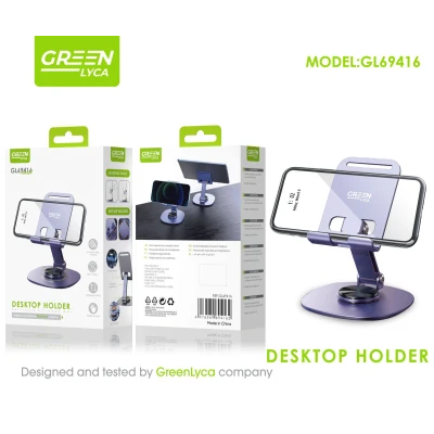Support de téléphone portable métallique K72 à 360 degrés en gros | M2TEC Vente en gros...