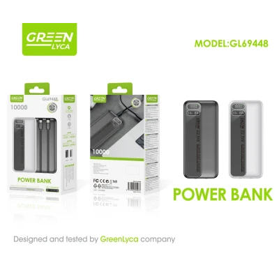 Batterie externe 10000mAh en gros pour téléphones portables et tablettes...