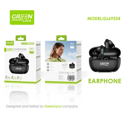 fones de ouvido Green Lyca GL69534 Bluetooth 5.4 com ENC