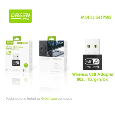 Adaptateur USB WiFi 2,4 GHz 300 Mbps en gros | M2TEC Ma...