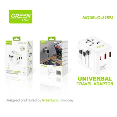 Adaptateur universel PD 20 W en gros | M2TEC, grossiste
