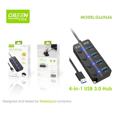 Hub USB de 4 portas para atacado | Atacadista M2TEC