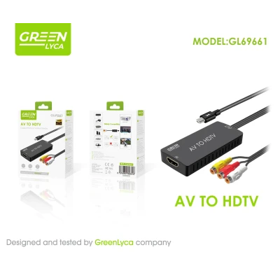 Adaptateur AV vers HDTV 1080p en gros | M2TEC, grossiste