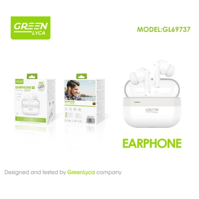 Bluetooth 5.3 Green Lyca GL69737 Headsets with ENC