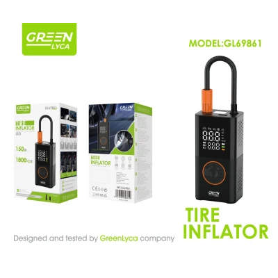 Inflador Digital GreenLyca GL69861 150 PSI 3600mAh