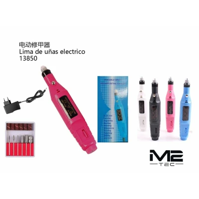 Lima de Uñas Eléctrica Profesional M2TEC 13850 - Mayorista