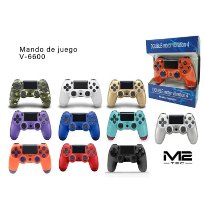 Mando Inalámbrico V-6600 Bluetooth para PS4 | M2TEC