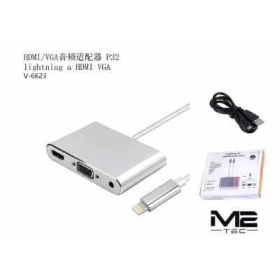 Adaptateurs Lightning vers HDMI, VGA et audio en gros | M2TEC, grossiste