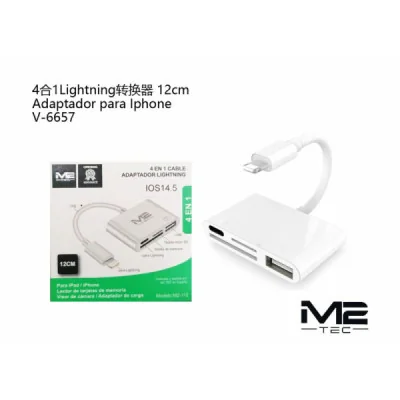 Adaptateur iPhone 4-en-1 en gros | M2TEC, grossiste