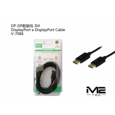 Cabo DisplayPort para DisplayPort de 3 metros no atacado | M2TEC Atacado...