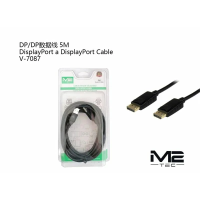 Câble DisplayPort 1.4 de 5 m - 8K 60 Hz, 4K 120 Hz - Vente en gros | M2TE...