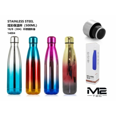 Bouteille d'eau en acier inoxydable de 500 ml en gros | M2TEC Mai...