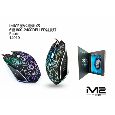 Souris de jeu sans fil RGB ultralégère X5 en vente en gros | M2TEC Ma...
