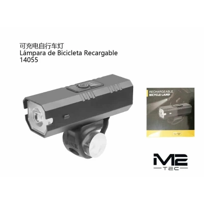 Luz Bicicleta LED Recargable Micro USB - Ref. 14055
