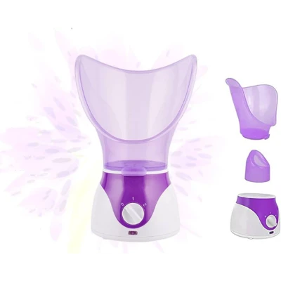 Vaporizador facial - Hidratação profunda e limpeza profissional...